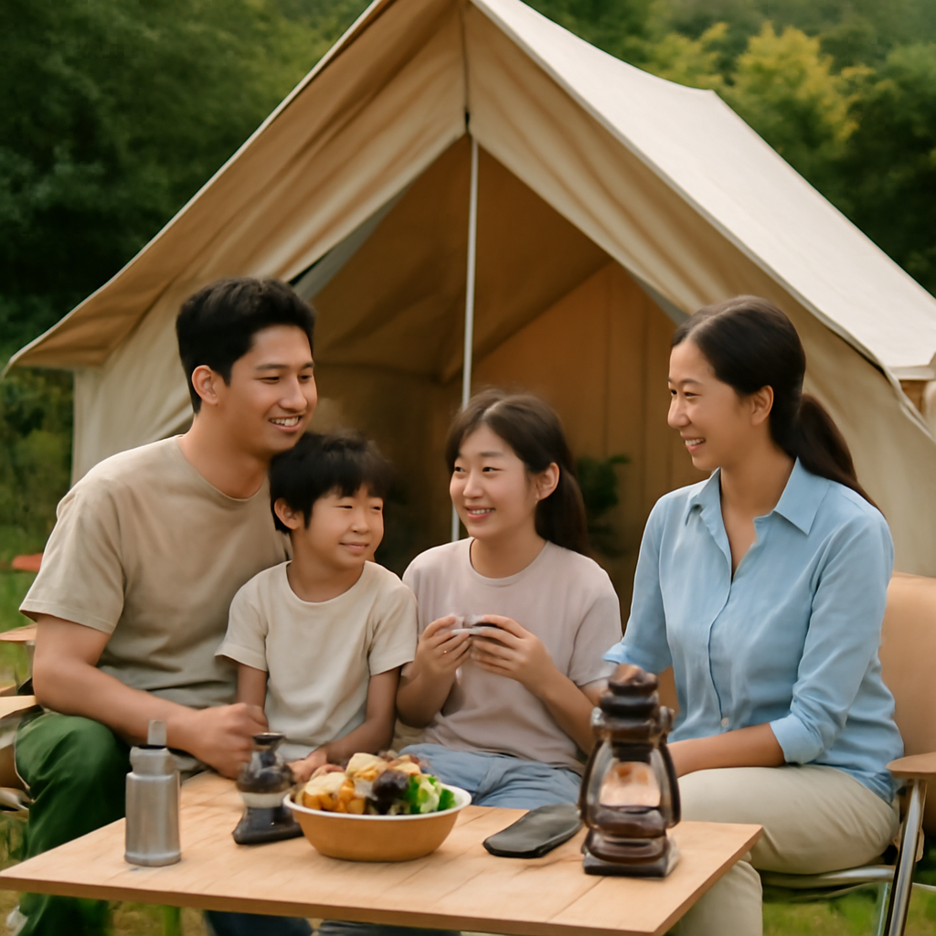 가족글램핑 대표 이미지